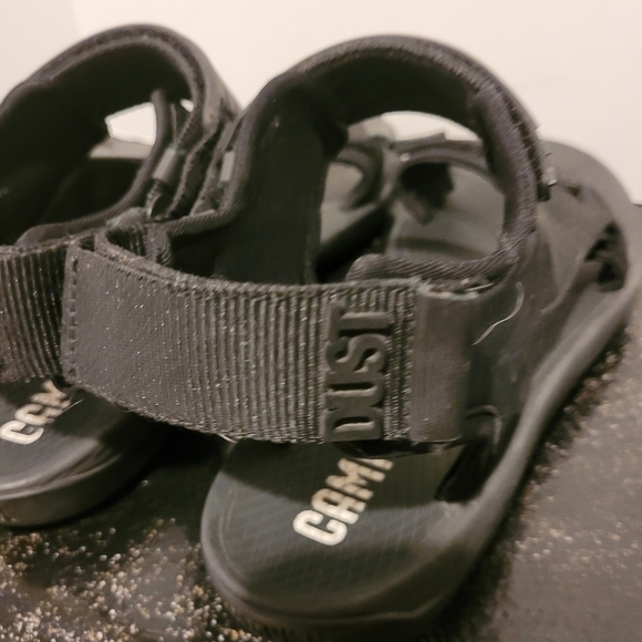 Camper x Dust Black Sandals